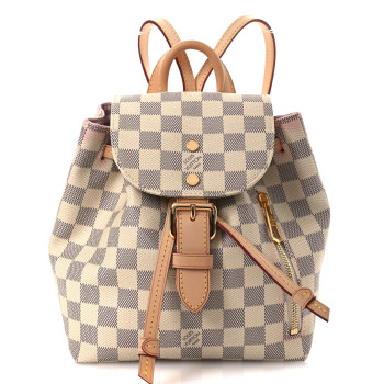 LOUIS VUITTON Damier Azur Sperone BB Backpack