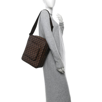 LOUIS VUITTON Damier Ebene Olav MM Messenger Bag