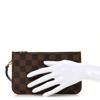 LOUIS VUITTON Damier Ebene Neverfull PM Pochette