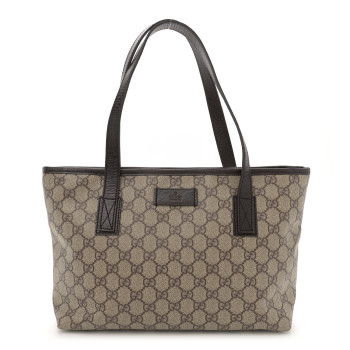 GUCCI GG Plus Monogram Small Joy Tote Dark Brown