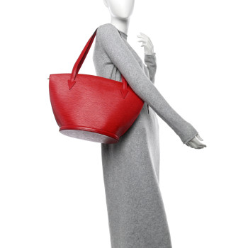 LOUIS VUITTON Epi Saint Jacques GM Castillan Red