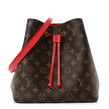 LOUIS VUITTON Monogram Neonoe MM Coquelicot
