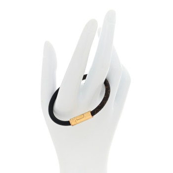 LOUIS VUITTON Monogram Daily Confidential Bracelet 17