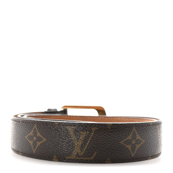 LOUIS VUITTON Monogram Ellipse Belt 95 38