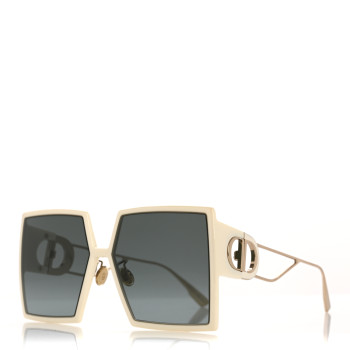 CHRISTIAN DIOR Square 30 Montaigne Sunglasses White