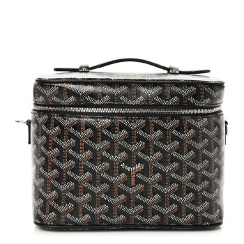 GOYARD Goyardine Muse Vanity Case Black