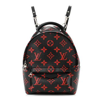 LOUIS VUITTON Monogram Infrarouge Palm Springs Backpack Mini