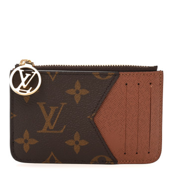 LOUIS VUITTON Monogram Zipped Romy Card Holder