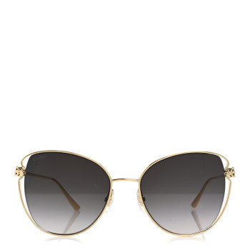 CARTIER Panthere De Cartier Sunglasses CT0236S Gold