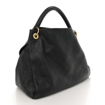 LOUIS VUITTON Empreinte Artsy MM Black 1682905 | FASHIONPHILE