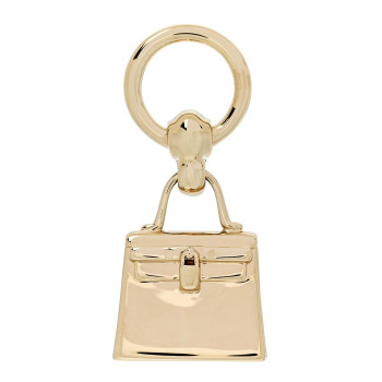 HERMES Permabrass Mini Kelly Twilly Ring
