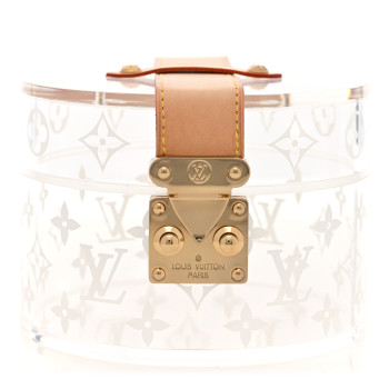 LOUIS VUITTON Transparent Plexiglass Box Scott