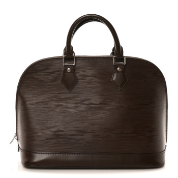LOUIS VUITTON Epi Alma PM Moka