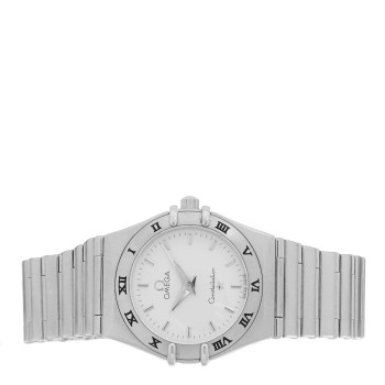 OMEGA Stainless Steel 25mm Constellation Quartz Watch White 1572.30