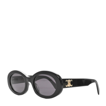 CELINE Acetate Triomphe 01 Sunglasses CL 40194U Black