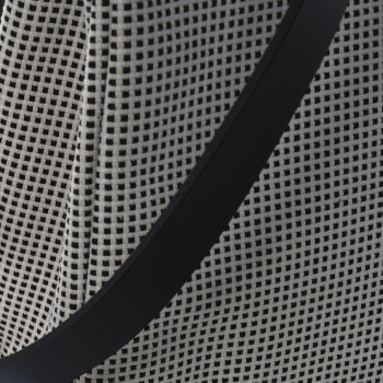 HERMES Vache Hunter Toile Quadrille Viking Herbag Zip Retourne 31 PM Ecru Black