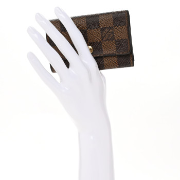 LOUIS VUITTON Damier Ebene Multicles 6 Key Holder