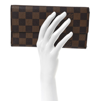 LOUIS VUITTON Damier Ebene Porte Tresor International Wallet