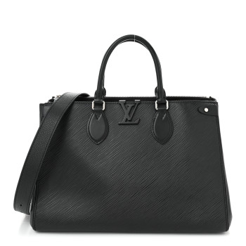 LOUIS VUITTON Epi Grenelle Tote MM Black