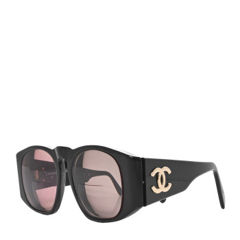 CHANEL Acetate CC Sunglasses 01451 Black