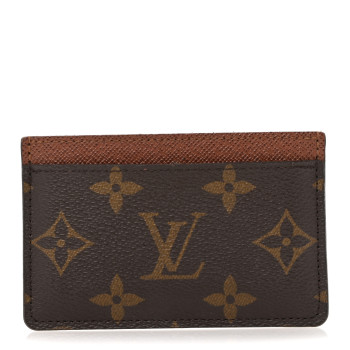 LOUIS VUITTON Monogram Card Holder Armagnac