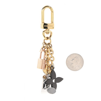 LOUIS VUITTON Metal Kaleido V Bag Chain Charm Gold