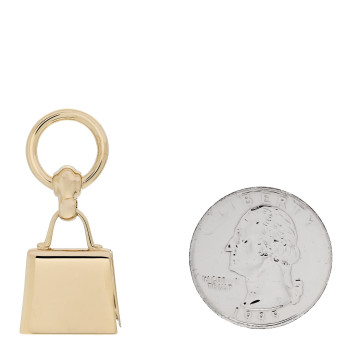 HERMES Permabrass Mini Kelly Twilly Ring