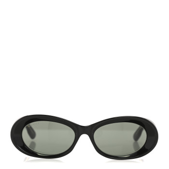 GUCCI Acetate Oval Frame GG1527S Sunglasses Black
