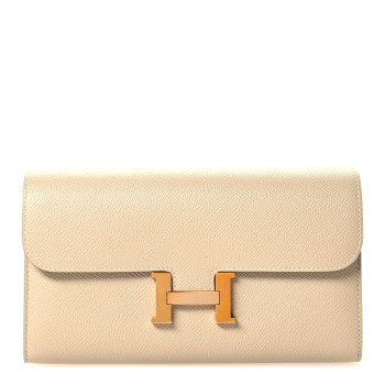 HERMES Epsom Constance Long Wallet Trench