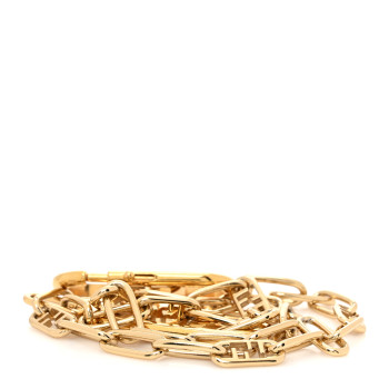 FENDI Metal O'Lock Strap You Gold