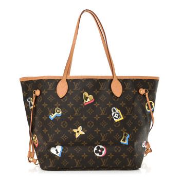 LOUIS VUITTON Monogram Love Locks Neo Neverfull MM