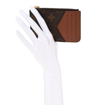 LOUIS VUITTON Monogram Zipped Romy Card Holder