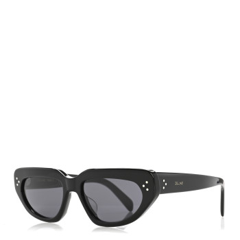 CELINE Acetate Cat Eye Sunglasses CL40273U Black