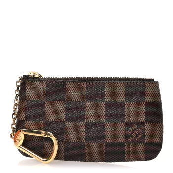 LOUIS VUITTON Damier Ebene Key Pouch
