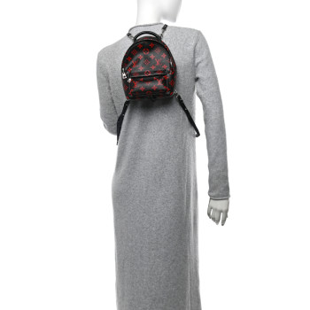 LOUIS VUITTON Monogram Infrarouge Palm Springs Backpack Mini