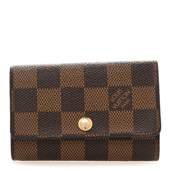 LOUIS VUITTON Damier Ebene Multicles 6 Key Holder