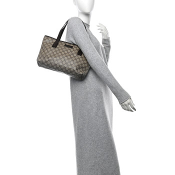 GUCCI GG Plus Monogram Small Joy Tote Dark Brown