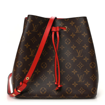 LOUIS VUITTON Monogram Neonoe MM Coquelicot