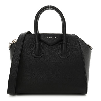 GIVENCHY Sugar Goatskin Mini Antigona Black