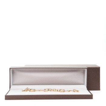 GUCCI 18K Yellow Gold Horsebit Bracelet