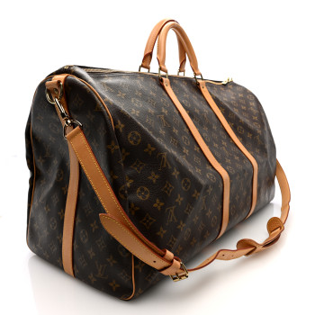 LOUIS VUITTON Monogram Keepall Bandouliere 60