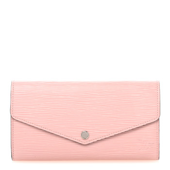 LOUIS VUITTON Epi Sarah Wallet NM Rose Ballerine