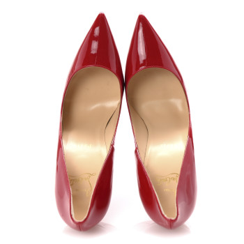 CHRISTIAN LOUBOUTIN Patent So Kate 120 Pumps 39.5 Loubi