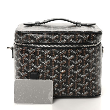 GOYARD Goyardine Muse Vanity Case Black