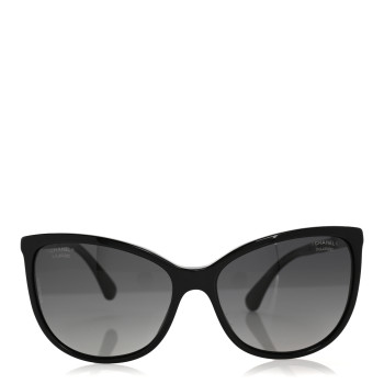CHANEL Chain Polarized Sunglasses 5352 Black