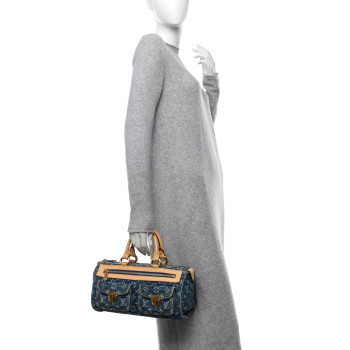 LOUIS VUITTON Monogram Denim Neo Speedy Blue
