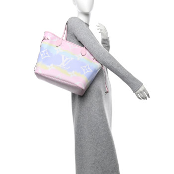 LOUIS VUITTON Monogram Escale Neverfull MM Pastel