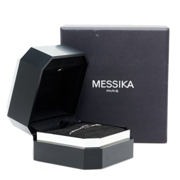 MESSIKA 18K White Gold Diamond Move Uno Bracelet
