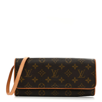 LOUIS VUITTON Monogram Pochette Twin GM