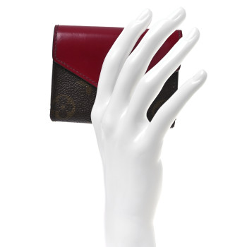LOUIS VUITTON Monogram Zoe Wallet Fuchsia